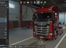Scania Next Generation RS New Headlights V1.60