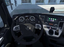 New Actros MP4 Cabin Overhaul V1.60