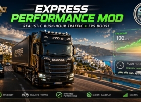 Express Performance Mod Realistic Rush-Hour Traffic + FPS Boost V1.60