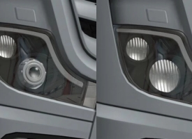 Mercedes Actros 2014 Tuning Headlights V1.60