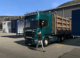Scania V8 Straight Open Pipe V2.0