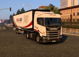 Scania R Asia Line Combo Skin