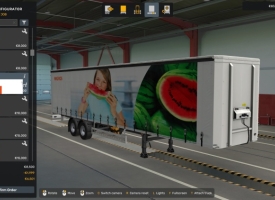 Migros Watermelon Trailer Skin