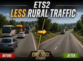 Less Rural Traffic Mod V1.0