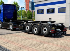 Lift Axle for SCS & Kassbohrer Container Trailer V1.2
