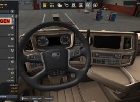Scania S/R Next Gen V8 Interior V1.61