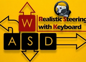 Realistic Steering with Keyboard V1.61