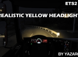 Realistic Yellow Headlights V1.5