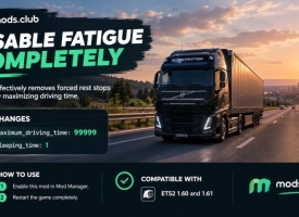 Disable Fatigue Completely V1.0