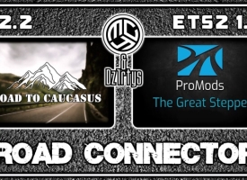Road to Caucasus + ProMods The Great Steppe RC V2.2