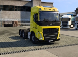 Volvo FH5 8K Eisenbahn Skin V1.61