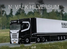 Scania S650 + N. Valk Trailer