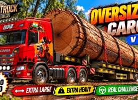 70 Tonnes Oversized Cargo Mod - 400-Year-Old Baobab Trunk V1.61