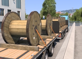 Flatbed With Container Pins Fix V1.61