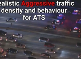 Realistic Agressive Traffic Density and Behavior V1.61