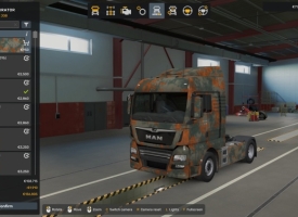 Man Tgx 6 Euro Rust Skin