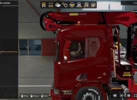Scania S&R Next Generation Windows Sticker Griffin V1.61