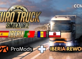 Iberia Promods Rework V1.41 for Promods 2.85