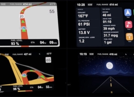 2024 Ford Bronco (Road Trip: Ford) Dash GPS Displays